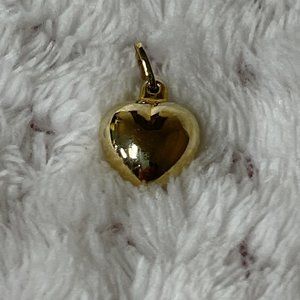14k Gold Heart Pendant